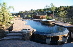 planning landscaping around your inground swimming pool
